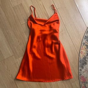 RESA Naomi Mini Dress in Cayanne Red